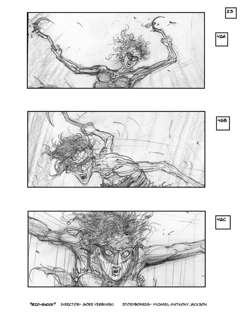 Illustration for article titled Thrilling Storyboards for Spielberg's Delayed Robopocalypse Movie